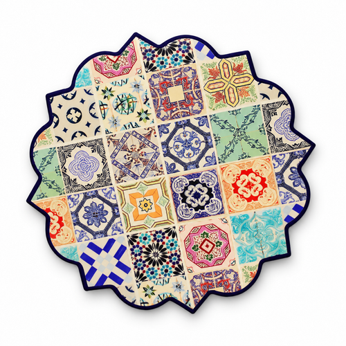 Embossed Ceramic Coaster A